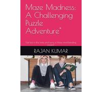 Maze Madness: A Challenging Puzzle Adventure": Get lost in the twists and turns of these mind-bending mazes!"