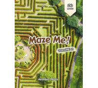 Maze Me - Volume 2: Uppercase Letter Alphabet Mazes Activity Book for Kids Ages 4-8 | 8.5 x 11 Inches, 90 Pages (Maze Me Series)