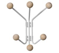 Maze Perchero de pared Bill XS blanco