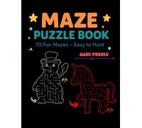 Maze Puzzle Adventure: Easy, Medium & Hard Mazes for Kids: Start at the Arrow → Reach the Finish Flag!