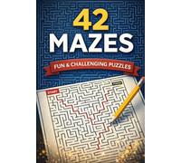 Maze Puzzle Book for Kids 4-8: 42 Fun Mazes for Kids: Maze Activity Workbook for Children