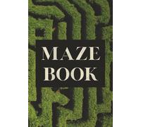 Maze Puzzle Book for Teenagers, Adults and Seniors: 50 Easy to Hard Mazes with Solutions