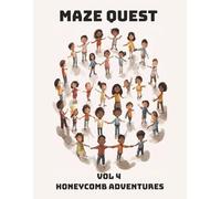 Maze Quest: Vol 4 | Honeycomb Adventures | 50 Challenging Mazes for Children Aged 8 to17 with Solutions | 8.5x11 | 100 Pages (Maze Quest: Fun Brain Games for Kids)