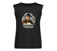 Maze Runner The Scorch Trials Thomas Dylan O'Brien Vest Tank - Camiseta para hombre, color negro, unisex, sin mangas, Negro , S