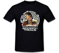 Maze Runner The Scorch Trials's Character Print Unisex T-Shirts Men tee Cotton Tops Black Shirt XL