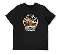 Maze Runner The Scorch Trialss Character Thomas Brodie-Sangster Print Unisex T-Shirts Men tee Cotton Tops Black Shirt S