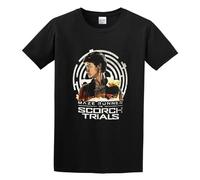 Maze Runner The Scorch Trials'S Character Thomas Brodie Sangster Unisex 100% Cotton Short-Sleeve T-Shirts Black XXL