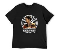 Maze Runner The Scorch Trials'S Character Thomas Brodie-Sangster Unisex 100% Cotton Short-Sleeve T-Shirts Black L
