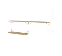 Maze Sistema de estanterías Pythagoras Bundle A roble-latón