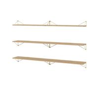 Maze Sistema de estanterías Pythagoras Bundle B roble-latón