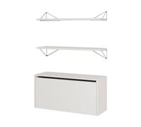 Maze Sistema de estanterías Pythagoras Bundle F blanco-cromo