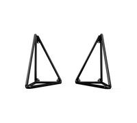 Maze Soportes Pythagoras XL. pack de 2 Negro tinta