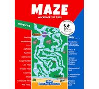 Maze workbook for kids: Maze Learning Activity Book for Kids