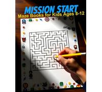Mazes for Kids Ages 8-12: Fun Superhero-Themed Mazes with Solutions (8.5" x 11")