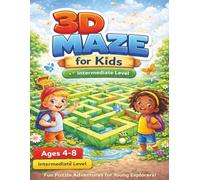 Mazes for Kids: Maze Activity Book for Ages 4 - 8 (Puzzle Books for Kids) Intermediate Level 120 Hexagonal Mazes