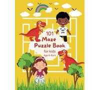 Mazes Puzzle Book: Over 50 Maze Puzzles With Solutions, Perfect For Kids, Adults.