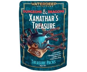 Mazmorras y Dragones: Xanathar's Treasure Pack - Surtido al Azar con 7 Dados, Piezas de Metal y Bolsa de Dados - RPG, Colección D&D Waterdeep Sirius Dice