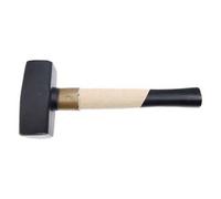 Mazo de cabeza cuadrada con mango de madera - 1000g