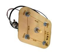 Mazo De Cables De Guitarra Arnés De Cableado Para Guitarra Eléctrica Ajuste De Bajos Amplificador Línea F-way LP Cut Conjunto De Circuito Único(LP B)