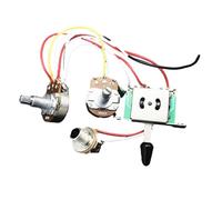 Mazo De Cables De Guitarra Arnés De Cableado Para Guitarra Eléctrica Precableado Precableado Piezas De Bajo Profesionales(5way)
