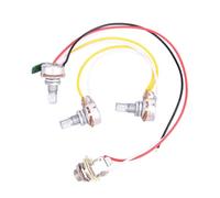 Mazo De Cables De Guitarra Circuito De Arnés De Cableado Preinstalado Para Guitarra 2V1T1J Accesorios Para Instrumentos Musicales