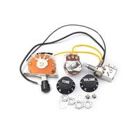 Mazo De Cables De Guitarra Conjunto De Cables De Guitarra Línea De Refuerzo Corte Línea Única 1 Volumen 1 Tono Potenciómetro Grande De 500 K