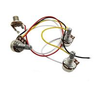Mazo De Cables De Guitarra Conjunto De Circuito De Potenciómetro De 500 K Para Bajo Eléctrico 2V1 Circuito De Guitarra Eléctrica Y Bajo Eléctrico