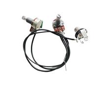 Mazo De Cables De Guitarra Kit De Cableado Conjunto Completo De Conector Para Línea De Bajos Con Potenciómetro 1V1T 250K Para Montaje En Circuito De Guitarra TL