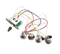 Mazo De Cables De Guitarra Kit De Cableado Conjunto De Cableado De Guitarra Eléctrica ST/SQ Circuito Electrónico SSS/SSH 1 Volumen 2 Tono Interruptor De Cinco Posiciones