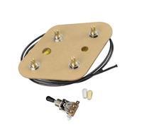 Mazo De Cables De Guitarra Kit De Cableado Kit De Arnés De Cableado Precableado 2T2V Interruptor De 3 Vías De 500 K Para Guitarra Eléctrica LP