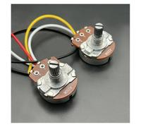 Mazo De Cables De Guitarra Kit De Cableado Kit De Cableado De Bajo Precableado Para Bajo Precision, Potenciómetros Grandes De 250 K, Conector De 1/2 Tono Y Volumen, Duradero(1V1T)