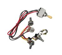 Mazo De Cables De Guitarra Kit De Cableado Para Circuito De Guitarra Eléctrica LP Línea 2T2V Complemento De Guitarra Eléctrica Circuito De Línea Completo Accesorios Para Instrumentos Musicales