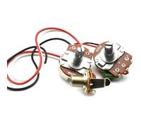Mazo De Cables De Guitarra Kit De Cableado Precableado Para Bajo PB Bass Potenciómetros Grandes De 250 K