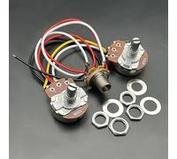 Mazo De Cables De Guitarra Kit De Cableado Precableado Para Bajo PB/JB Potenciómetros Grandes De 250 K(1V1T)