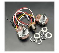Mazo De Cables De Guitarra Kit De Cableado Precableado Para Bajo PB/JB Potenciómetros Grandes De 250 K Y 1/2 Volumen(1V1T)