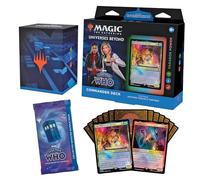 Magic The Gathering Mazo de Commander de Doctor Who, Paradox Power (mazo de 100 Cartas, sobre de coleccionista con 2 Cartas de Muestra + Accesorios) (Versión en Inglés)