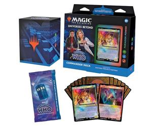 Mazo de Commander de Doctor Who, de Magic: The Gathering - Paradox Power (mazo de 100 Cartas, sobre de coleccionista con 2 Cartas de Muestra + Accesorios) (Versión en Inglés)