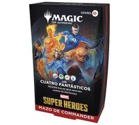Mazo de Commander de Magic: The Gathering | Marvel Super Heroes - Los Cuatro Fantásticos (Versión en Español)