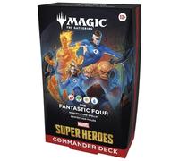 Mazo de Commander de Magic: The Gathering | Marvel Super Heroes - Los Cuatro Fantásticos (Versión en Inglés)