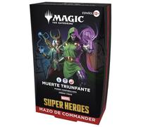 Mazo de Commander de Magic: The Gathering | Marvel Super Heroes - Muerte triunfante (Versión en Español)