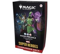 Mazo de Commander de Magic: The Gathering | Marvel Super Heroes - Muerte triunfante (Versión en Inglés)