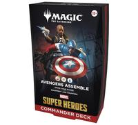Mazo de Commander de Magic: The Gathering | Marvel Super Heroes - Vengadores, ¡reuníos! (Versión en Inglés)