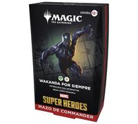 Mazo de Commander de Magic: The Gathering | Marvel Super Heroes - Wakanda por Siempre (Versión en Español)