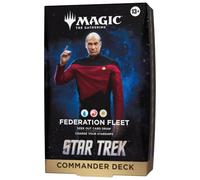 Mazo de Commander de Magic: The Gathering| Star Trek: Flota de la Federación (Versión en Inglés)