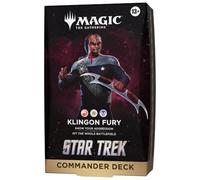 Mazo de Commander de Magic: The Gathering | Star Trek: Furia Klingon (Versión en Inglés)