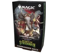 Mazo de Commander de Secretos de Strixhaven, de Magic: The Gathering - Espíritu de Sapiéntium (Versión en Inglés)
