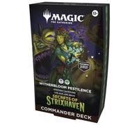 Mazo de Commander de Secretos de Strixhaven, de Magic: The Gathering - Pestilencia de Flosmarcitus (Versión en Inglés)