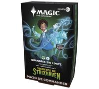 Mazo de Commander de Secretos de Strixhaven, de Magic: The Gathering - Quándrix sin límite (Versión en Español)