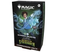 Mazo de Commander de Secretos de Strixhaven, de Magic: The Gathering - Quándrix sin límite (Versión en Inglés)