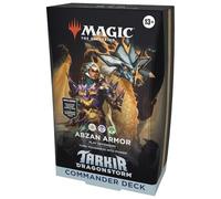 Mazo de Commander de Tarkir: Tormenta dracónica de Magic: The Gathering - Armadura de los Abzan (Versión en Inglés)